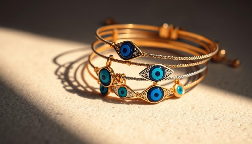 charm evil eye bracelet