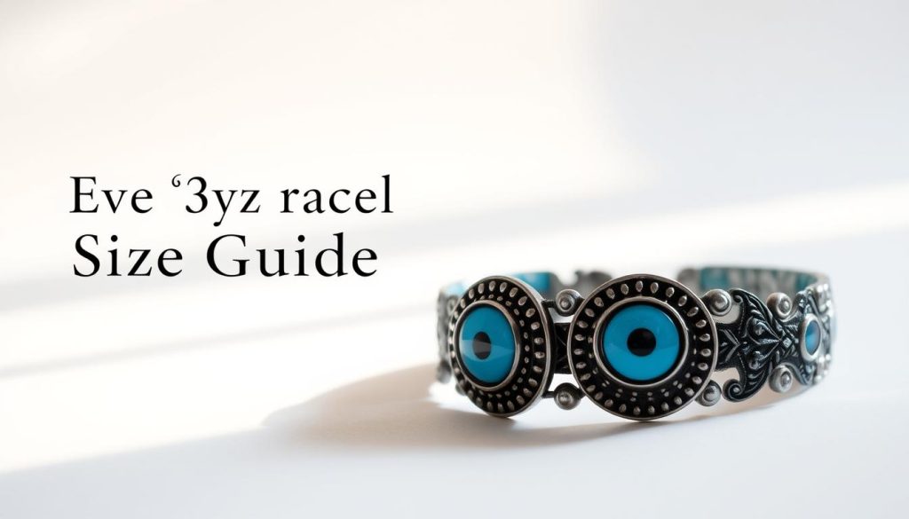evil eye bracelet size guide