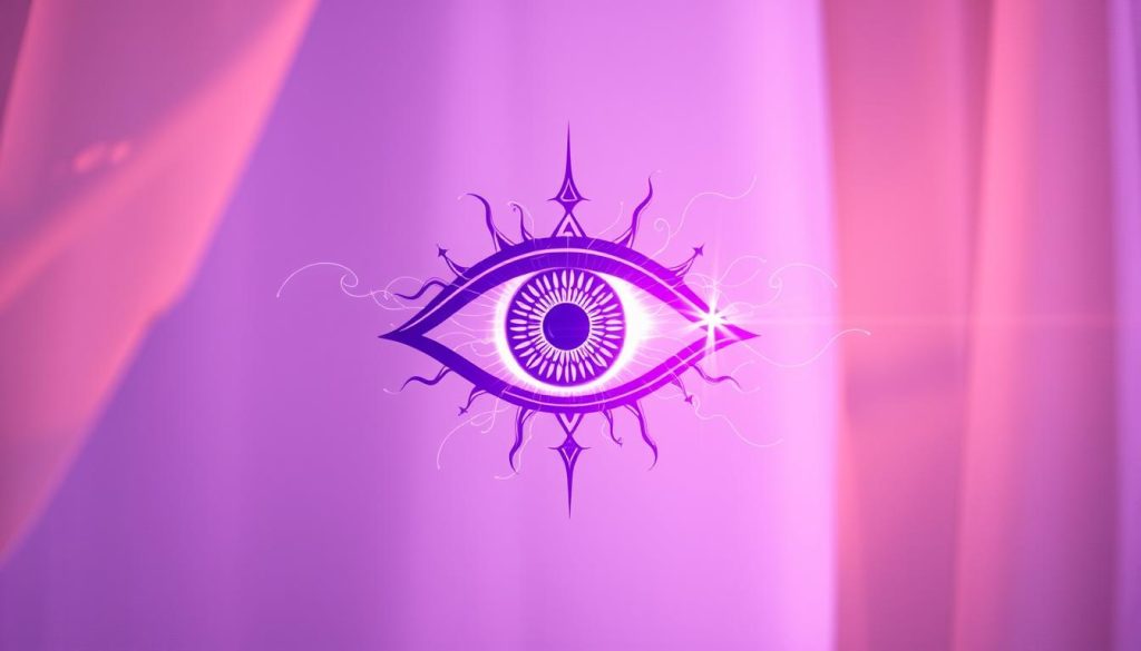what does the purple evil eye mean